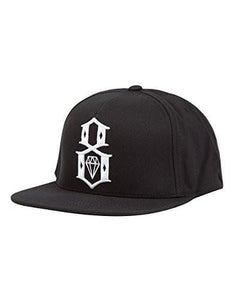 Logo Snapback Hat Black