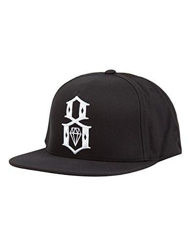 Logo Snapback Hat Black