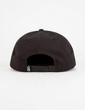 Logo Snapback Hat Black