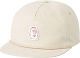 Rvca Dfw Snapback Hat Off White One Size