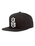 Logo Snapback Hat Black
