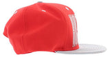 Houston Rockets Two Tone Snapback Cap Red One Size