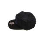 Arch Mesh Snapback Hat Osfa Black