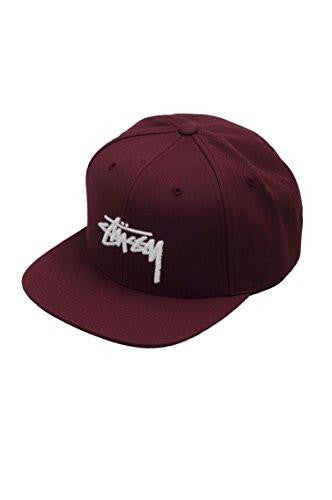 Stock Snapback Burgundy