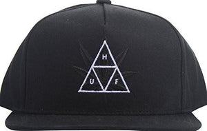 420 Triple Triangle Snapback One Size, Black