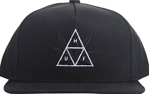 420 Triple Triangle Snapback One Size, Black