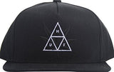 420 Triple Triangle Snapback One Size, Black