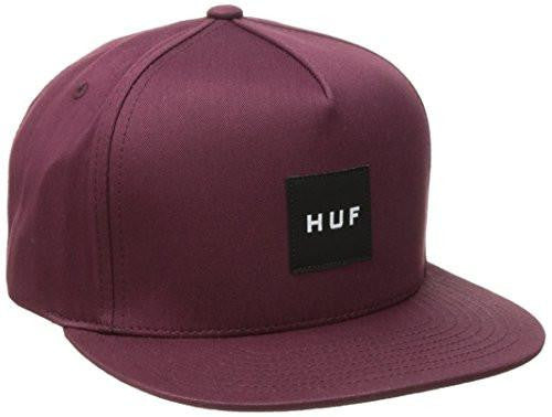 Box Logo Snapback Essential, Wine, One Size