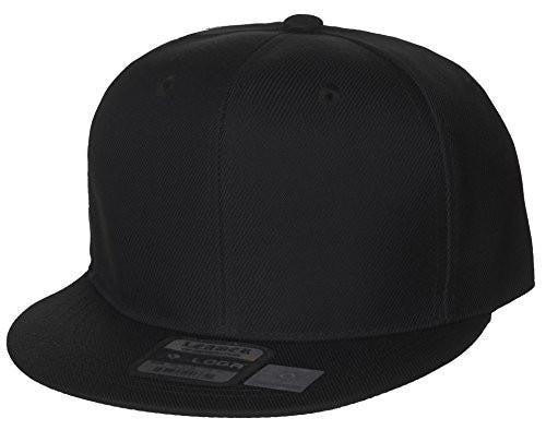 Loga Plain Adjustable Snapback Hats Caps Many Colors Black