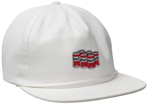 Drink Up Snapback, White, One Size