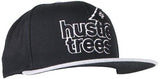 Snapback Hat Adjustable Flat Bill Cap Black One Size