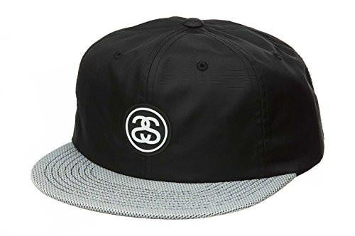 Ss Link Metallic Mesh Snapback Black