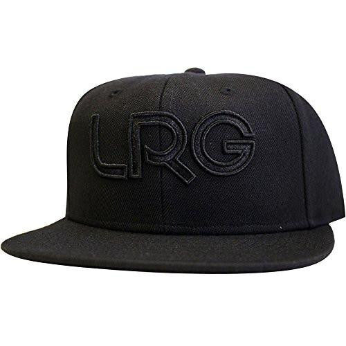 Branded Snapback Hat Black Black