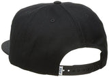 Triple Triangle Snapback, Black, One Size