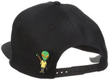 Lit Snapback, Black, One Size