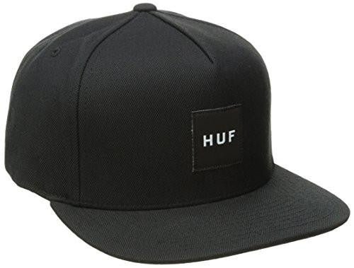 Box Logo Snapback, Black, One Size