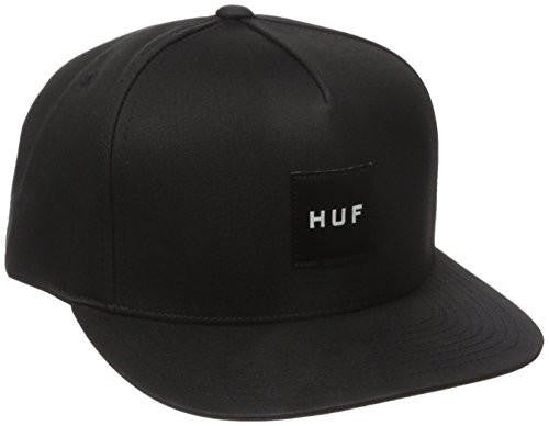 Box Logo Snapback Black, One Size