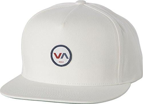 Rvca Center Snapback Hat White One Size