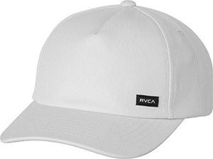 Rvca Solo Curved Bill Snapback Hat, Light Grey, One Size
