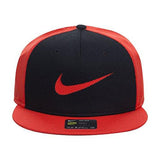 Sportswear Logo True Snapback One Size, Bright Crimson 011 / Black/Bright Crimson