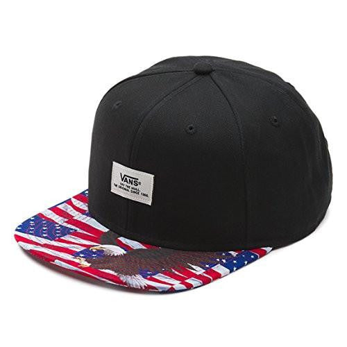 Vans Off The Wall Walmer Snapback Hat Cap Black/American Eagle