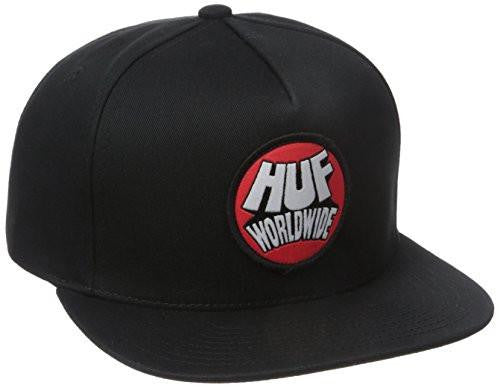 Rhythm Snapback, Black, One Size
