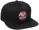 Rhythm Snapback, Black, One Size