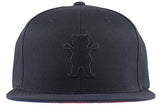 X Grizzly Digi Tie Dye Snapback In Black