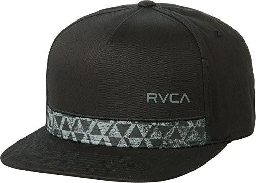 Rvca Sea Drift Snapback Hat, Black/Grey, One Size