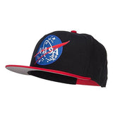 Lunar Nasa Patched Two Tone Snapback Red Black Osfm