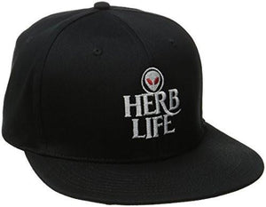 Herb Life Snapback, Black, One Size