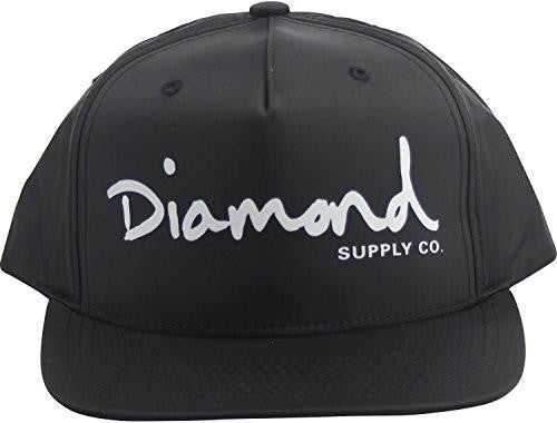 Og Script Snapback Hat, Size: O/S, Lor: Black
