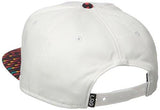 Team Player Snapback Hat White One Size