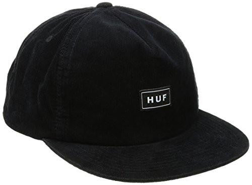 Corduroy Bar Logo Snapback, Black, One Size