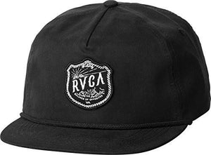 Rvca Segnar Snapback Hat, Black, One Size