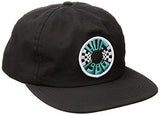 Checks Snapback, Black, One Size