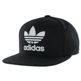 Originals Snapback Flatbrim Cap, Black/White, One Size