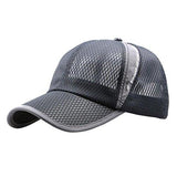 Unisex Baseball Cap Punk Style Rivet Hat Silver Spikes Studs Snapback Caps Hip Hop Hat Grey