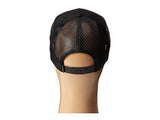 Rvca All The Way Trucker Snapback Hat Black White Sticker