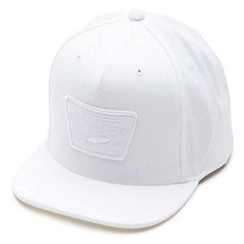 Vans Off The Wall Full Patch Snapback Hat Cap White