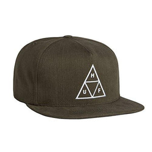 Triple Triangle Snapback Hat Ht61028,Olive,Ofa