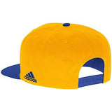 Golden State Warriors Logo Flat Brim Snapback Hat