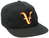 Volcom Villain Snapback Hat, Black, One Size