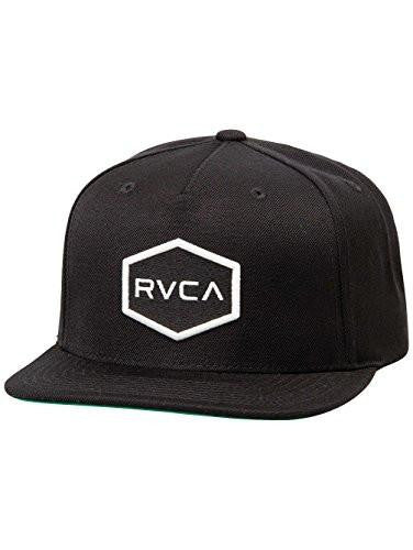 Rvca Unisex Commonwealth Snapback Cap Black