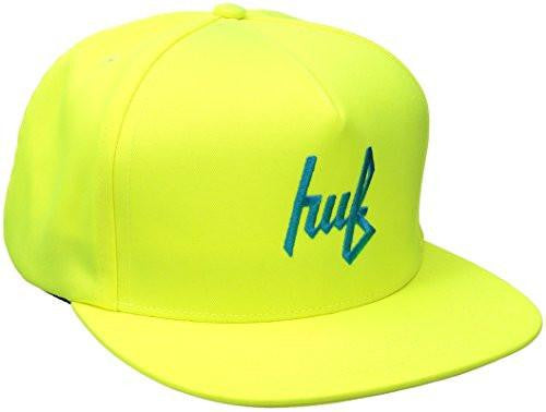 Stage Snapback, Hot Lime, One Size