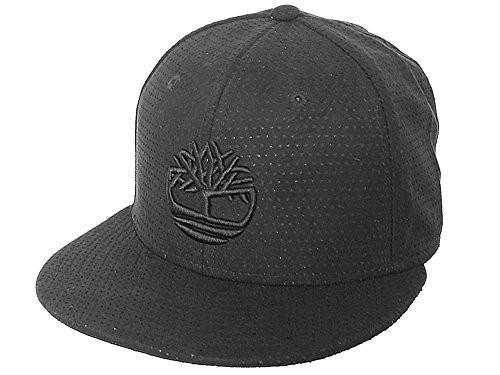 Perforated Flat Brim Snapback Cap / Hat
