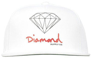 Og Logo Snapback Hat In White