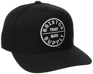 Brixton Oath Iii Snapback Hat Black One Size