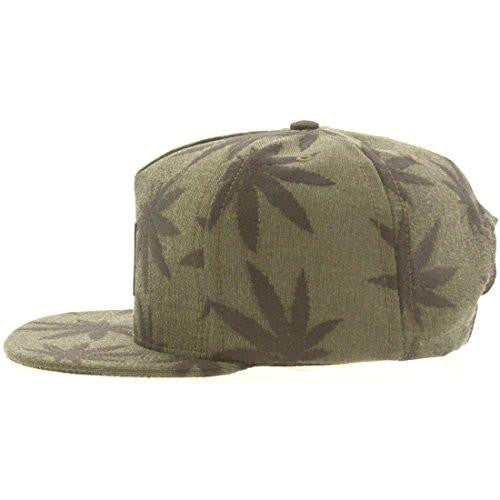 Jacquard Plantlife Snapback Hat, Olive, One Size