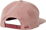Rvca Global Snapback Hat, Mauve, One Size